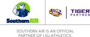 Southern Air and LSU Athletics partnership